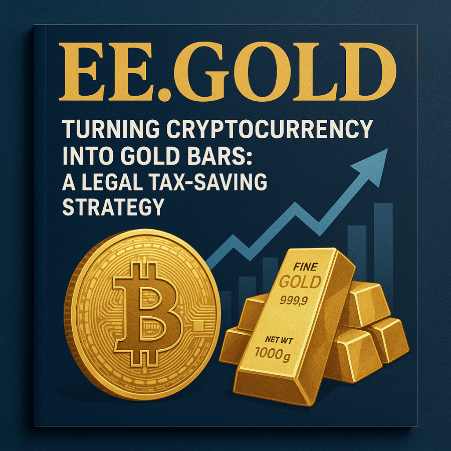 Turning Cryptocurrency Into Gold Bars: A Legal Tax-Saving Strategy